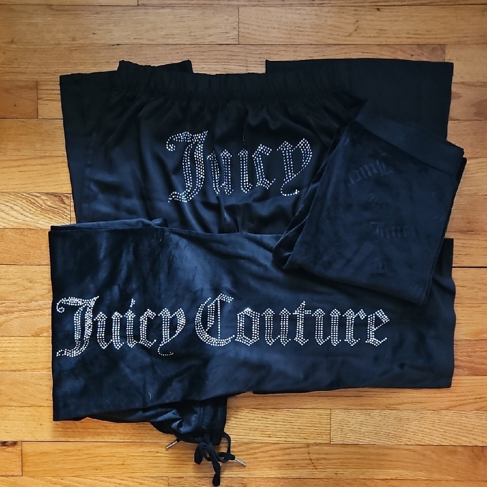Vintage Y2K Juicy Couture Black Pants Bundle